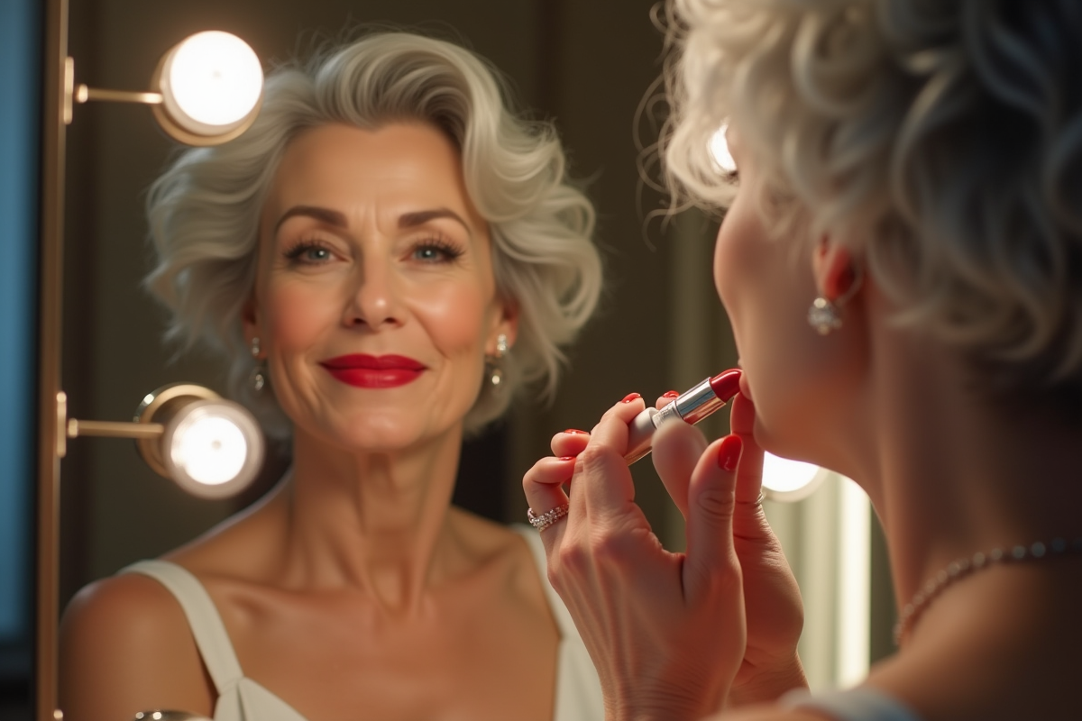 Choix de rouge à lèvres idéal pour les femmes de plus de 50 ans