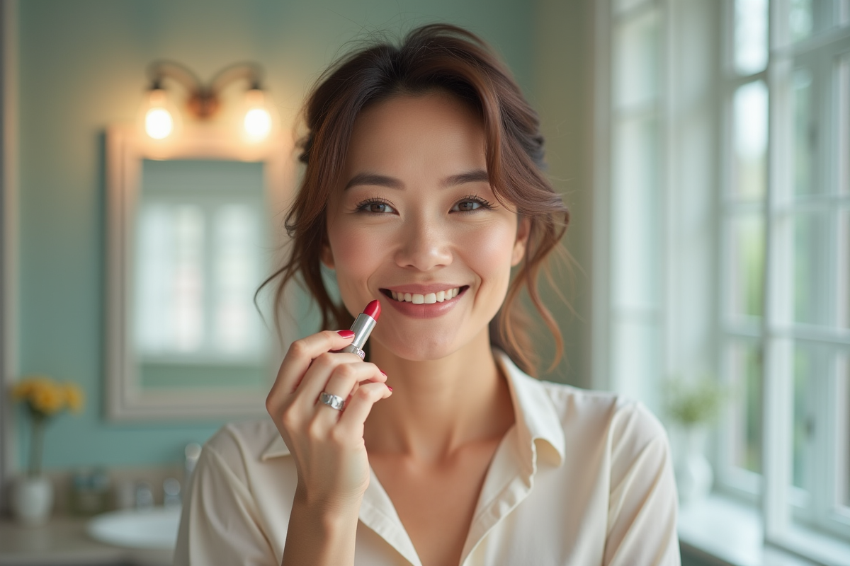 Choix idéal de rouge à lèvres pour les femmes de plus de 40 ans