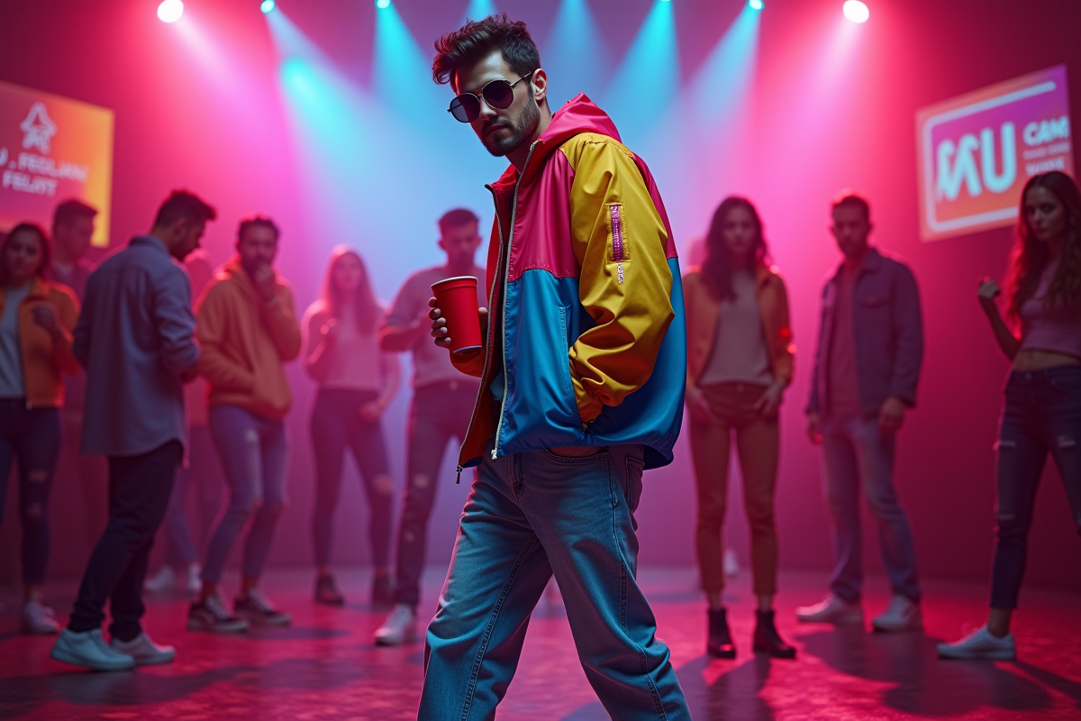 Tenue idéale pour homme à une soirée années 90