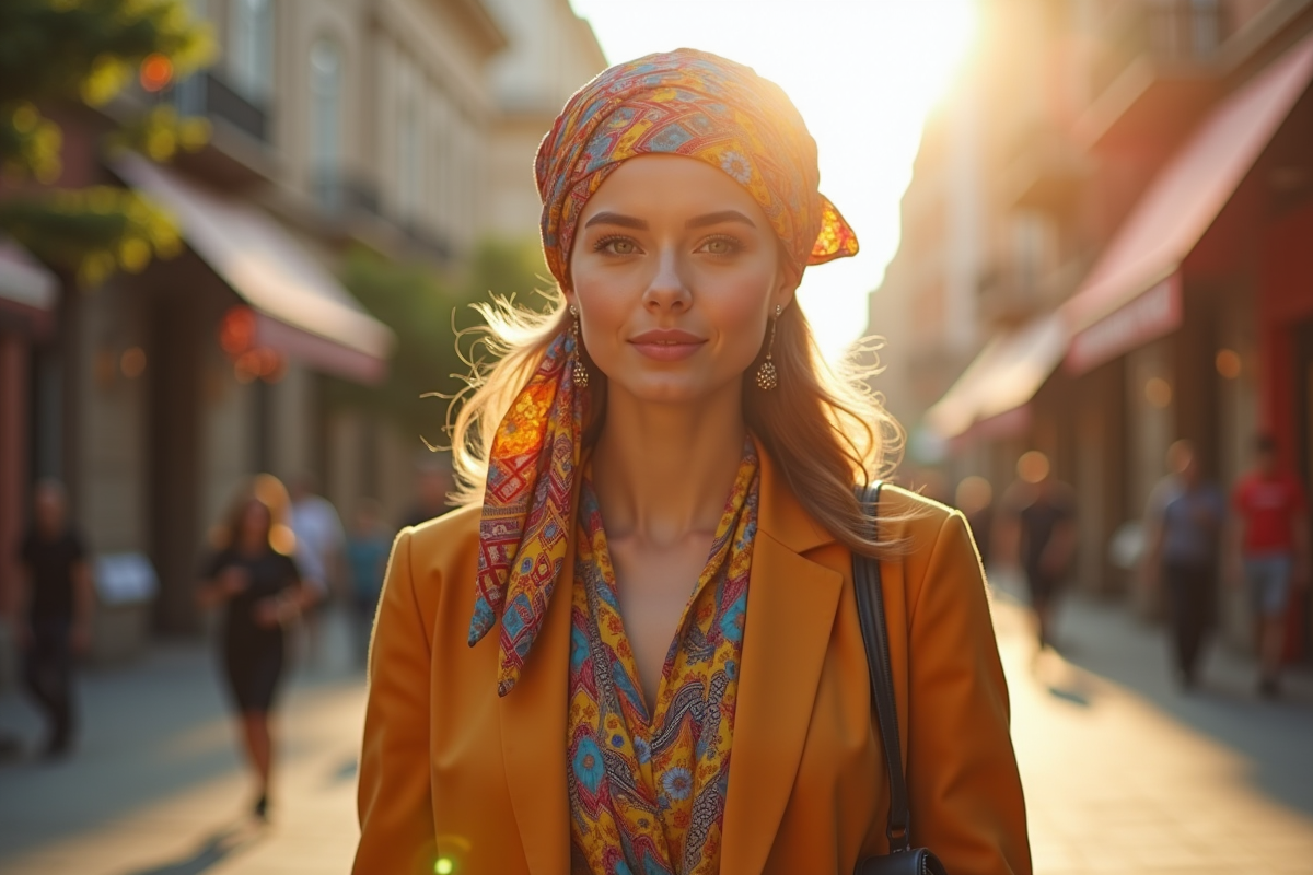 Porter le foulard en 2025 : tendances et styles à adopter